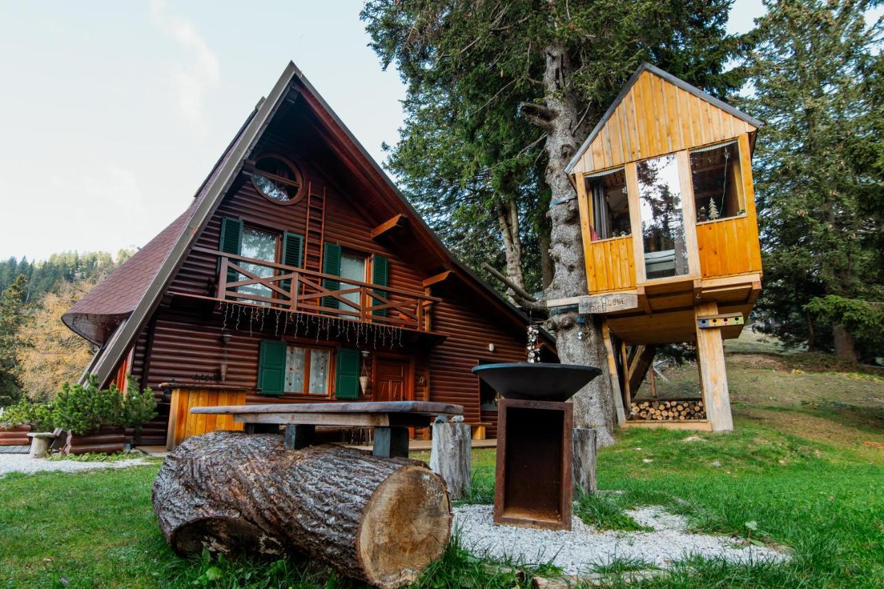 戈雷尼斯卡地区采尔克列Tree House Alpinka Krvavec别墅 外观 照片